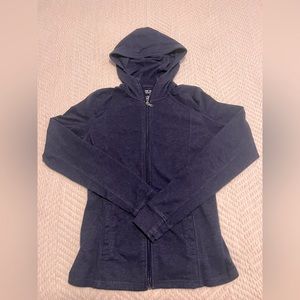 Navy blue Tek Gear athletic jacket